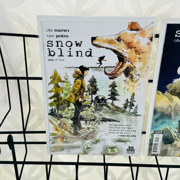 Snow Blind #1-4 1st Prints Ollie Masters Tyler Jenkins Boom! Studios 2015 - Picture 3 of 16